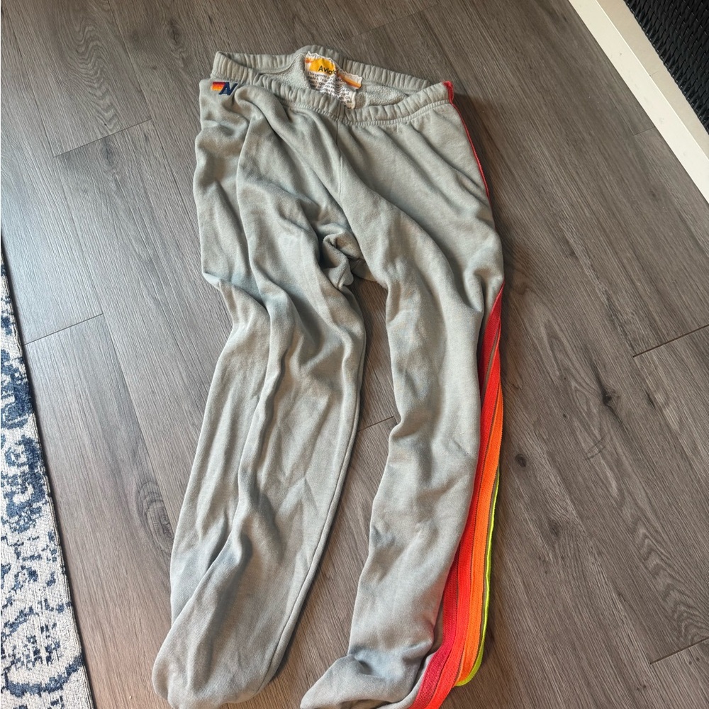 Aviator Nation women’s multi color jogger